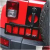Andra yttre tillbehör Bakre registreringsskyltar för Jeep Wrangler JK 2007- Högkvalitativ metallbilstyling Drop Delivery DHZM4