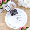 Party Favor Big Diamond Ring Shape Keychain Key Chain Accessories Home Favors Gifts For Guests Souvenirs Za1133 Drop Deliver Dh8Ow