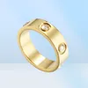 Love Screw Ring Mens Rings Classic Luxury Designer Jewely Women Titanium Steel Eloy Goldplated Gold Silver Rose Fade Never 7901592
