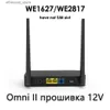 Routers Wifyler Omni II WiFi Router We1626 300Mbps trådlös Wi-Fi för 4G USB-modem OpenWRT OS 4*LAN 5DBI Antenna Stabil Internet Signal Q231114
