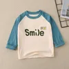 T-shirts bébé filles T-shirt à manches longues enfants dessin animé chemises imprimées garçons vêtements de style coréen 1 à 10 ans enfants épaissir haut t-shirts 230414