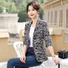 Kombinezony damskie lewektowe kurtka marynarka kobieta 2023 Koreańska wiosna lato moda Temperament Slim Waist Casual Women Kurtki Blazer