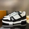 2023 Designer Sneaker Virgil Trainer Casual Shoes Calfskin Leather Abloh White Green Red Blue Letter Overlays Platform Low Sneakers Size 38-46 mvcxF00002
