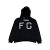 Heren Hoodies Sweatshirts Mode Ess Designer Hoody Geruit Feel of God Seizoen 7 Main Line Fog Sweater Fg Rood Massaal Gedrukt High Street Losse HoodieZR8