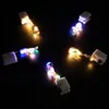 Décorations de Noël 10X comprennent la batterie 10 20LEDS 3 modes Guirlandes LED Éclairage de chaîne de vacances Guirlandes lumineuses en fil de cuivre pour la décoration de Noël 231113