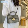 ladies shoulder bags 4 colors street fashion glossy leather mobile phone bag sweet patent leather embossed handbag trend diamond-encrusted handbags 8830#