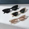 Sunglasses 3 Pairs Per Set Small Cat Eye Sunglasses Women Cute Skinny Cat Eye Eyewear Retro Vintage Narrow Cateye Sunglasses SetL231114