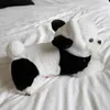 Abbigliamento per cani Autunno Inverno Cappotto di peluche per animali domestici Abbigliamento Costume da panda Mantello a quattro zampe Vestiti caldi per gatti e cuccioli