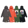 American Men Designers Sweatshirt Tracksuit Clothing Couple Long Sleeve Rhudes Hooded Hoodies Sets Man Two Pieces Suits Sprots Wear Shorts