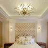 Plafondverlichting woonkamer kroonluchter slaapkamer led indoor luxury dimable lamp kristal groothandel