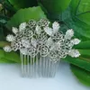 Hair Clips Crystal Wedding Comb Rhinestone Bridal Accessories Deco - 2223D1