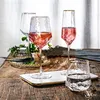 Tumblers copos de vinho caseiro martelado cálice criativo copos de vidro de vidro vermelho diamante de diamante de champanhe lúcleo de casamento 230413