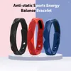 Bettelarmbänder RedUp Far Infrared Negative Ions Wristband Anti-Static Sports Bracelet Lymphdrainage Weight Loss Adjustable