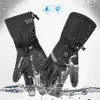 Handschoenen met vijf vingers Verwarmd Elektrisch Thermisch Warmte Winter Warm Skiën Snowboarden Jagen Vissen Waterdicht Oplaadbaar 231114