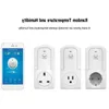 Freeshipping WiFi trådlös temperaturfuktighet Termostatmodul App TS-5000 Smart Remote Control Smart Timing Switch Socket QRFCG