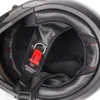 Casques de cyclisme Rétro Capacete détachable pour moto vélo à dégagement rapide ABS casque ouvert intégral noir mat modulaire classique professionnel 231113