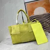 Sac fourre-tout tissé en daim de poche, sacs de Shopping en cuir mat pour femmes, sac à main tissé, fermeture éclair détachable, Style uni, lettre de mode, grande capacité