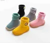 Terlik Bebek Erkek Kız Kızlar 0-3t Kış Sıcak Kalınlaştırılmış Nakış Çorap Ayakkabı Toddler Yumuşak Kauçuk taban Slip Olmayan Prewalkers Zemin Kar Ayakkabı231114