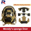 Tactical Helmets REVIXUN Fits Wendy Helmet Pads Padding Kit Memory Foam Carpet for ACH MICH Ballistic Accessories 231113