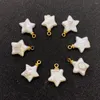 Collane con ciondolo Pentagramma Accessori Artigianato Perle d'acqua dolce naturali per gioielli fai da te Forniture per collane Orecchini Bracciale