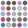 50PCS-Pack Mandala naklejki na ścianie Hurtowe winylowe naklejki wodoodporne laptopy Scrapbooking Guitar Box Box Box Board Jdm Bagaż naklejka