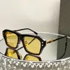 Lunettes de soleil design pour hommes DITA GRAND-APX Qualité de plaque de luxe Lunettes surdimensionnées Cadre galvanisé Lunettes de soleil design haut pour femme boîte originale