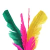 Badminton Shuttlecocks 2pcs China kick shuttlecock Fitness Entertainment Footbal Foot Kick Fancy Goose Feather Shuttlecock For Physical Exercise 230413