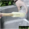Rengöringsborstar japansk stil trämångt handtag bok kopp borstflaska kök levererar hushållsverktyg lx3006 droppleverans hem dhg4t