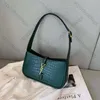 Bolsa de gangre crocodilo Bolsas de couro de couro hobo para mulheres bolsa de ombro feminino pacote de peito lady tothe bolas bolsas pu292j