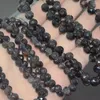 Loose Gemstones Natural Iolite Faceted Onion Beads / Small Suncatcher 5mmx5mm 7mmx7mm 65 45Beads/ Lot