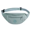 HBP Designer Midjepåsar Cross Body Nyaste handväska Famous Bumbag Water Blue Canvas Fashion Lyxig axelväska Bum Fanny Pack dragkedja midjepaket Bältepåse