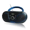 مكبر صوت Freeshipping CD Mini Portable CD Boombox Smeker MP3 USB FM Radio Wireless Aure Aux STEREO SPEAKER EWADQ