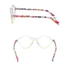 Lunettes de soleil Cadres Belight Optique Combo Couleur Design Coloré Ovale Forme Acétate Femmes Vintage Rétro Spectacle Cadre Prescription Lentille