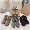 Women Classic Mini Platform Bot Ultra Matte Fur Boots Suede Wool Blend Comfort Winter Designer Booties Rozmiar 35-42 Dobry