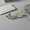 Fashion Designer Brand Stud Earrings Luxury Planet Women Jewelry Saturn Earing Metal Pearl Earring cjeweler Woman orecchini 77rtil