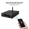 Freeshipping HiFi TPA3116 Bluetooth 50 APTX ES9018K2M DAC Stereo Class D 100W*2 Power Amplifier With Headphone Amp For Sound Theater Tfqeo