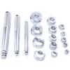 Freeshipping 17pcs A Set Aluminium Wheel Bearing Race Seal Drivers Bush Removal Tool Kit Hardware Shafts Bearing Accessories Uwvmj