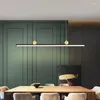 Lampes suspendues LED minimaliste créatif lustre mode atmosphère restaurant lampe café bar bureau décoration éclairage nordique designer