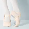 Tanzschuhe Ballett Für Mädchen Frau Tanzen Pantoffeln Schuh High Stretch Canvas Split Sole Slip On Practice 230414