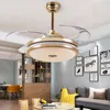 Invisible Fan Light Modern Minimalist Led Home Tak Creative Living Room Surt Silent