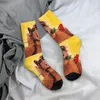 Herrensocken Alf mit Blumenkleid, warme Damenmode, Alien Life Form, Sci-Fi-TV-Show-Crew