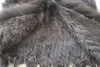 Women's Down Parkas Factory Customized Fashion Real Rabbit Fur Tassel Vest High-End Women Sticked Sleeveless Vests Natural Raccoon Fur Jacket 231113