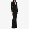 Pantalones de dos piezas para mujer 2023 Ropa Estilo Inglaterra Diseño de lujo Calle Mujeres Conjuntos negros Trajes de calidad