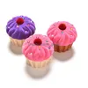 Schmuckschatullen Schöne Mini Kuchen Cup Form Ring Veet Box Ohrring Anhänger Medaillon Halskette Fall 3 Farben Drop Delivery Pa Dhgarden Dhj05