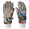 Gants de ski Mode enfants gants de ski imperméables enfants mitaines pour filles garçons accessoires antidérapant épaissir Sports de neige enfant gants 4-12Y 231114