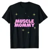 Womens TShirt Gym Muscle Mommy Pump Cover for Women Y2k Top Sayings Quote Letter Print Fitness Tee Mothers Day Mama Wife Gifts 230414