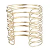 Bangle Women Arm Armband Upper Cuff Armlet Vintage Spiral Armband Justerbar kvinnlig gåva