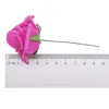 Dekorativa blommor 10/20/50 st/Lot 4.5cm 15Colors Pe Foam Rose Flower Bride Bouquet For Wedding DIY Wreath Artificial