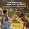 Dog Training Obedience DOGCARE Repeller No Noise Anti Barking Device Ultrasonic Bark Deterrent Devices 2 in 1 LED USB Rechargeable 230414