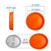 Storage Bottles 2Pcs Supply Keep Fresh Food Cap Tin Cover Pet Reusable Silicone Can Box Leak-Proof Kitchen